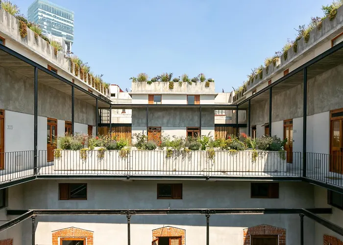 Charming Loft In An Historic Porfirian-Era Building