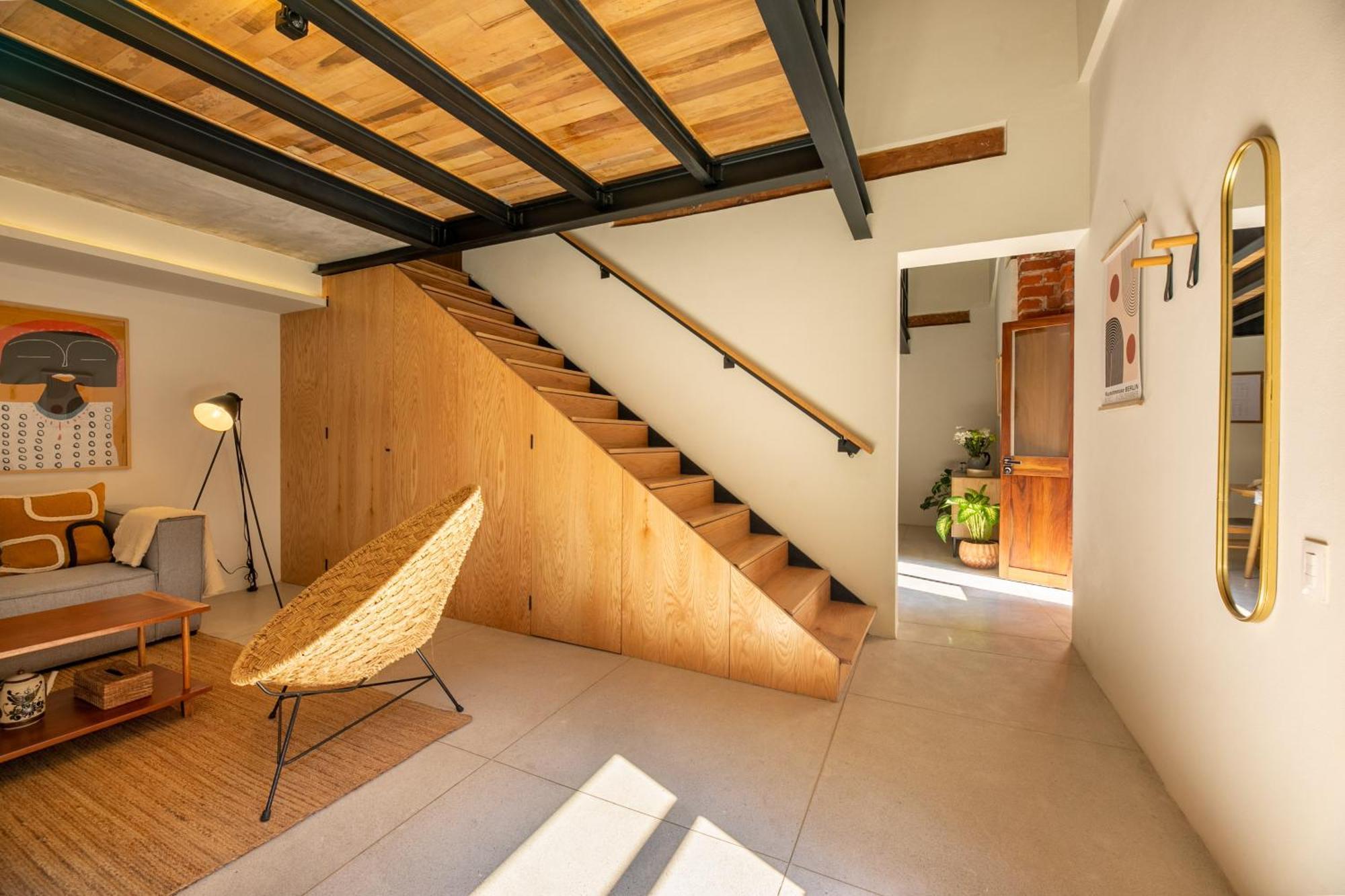 Charming Loft In An Historic Porfirian-era Building Mexico City