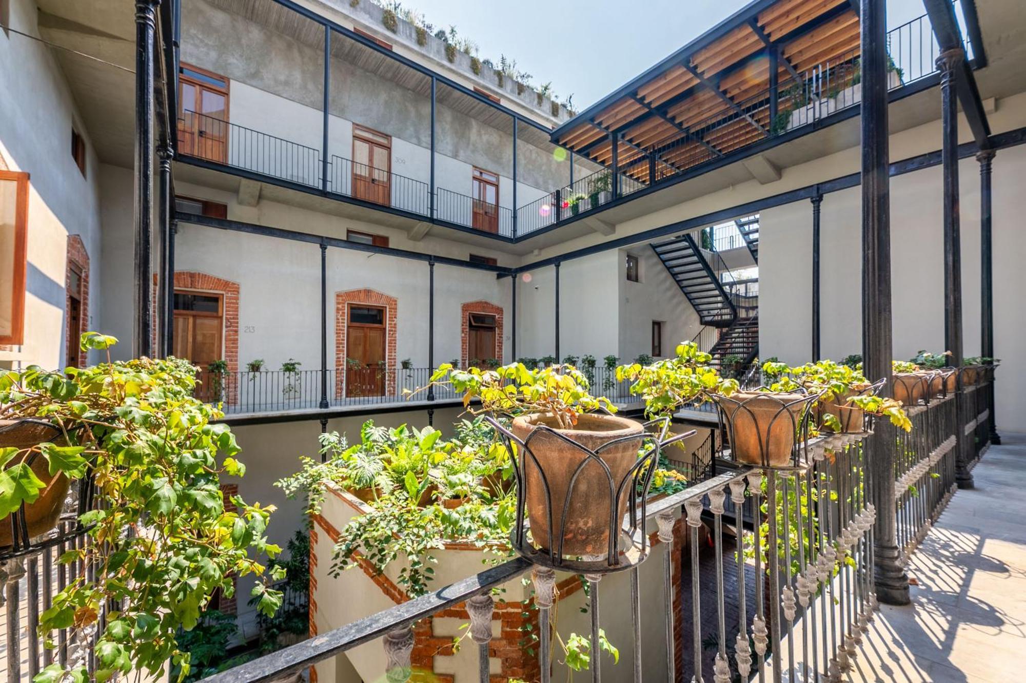 Charming Loft In An Historic Porfirian-era Building