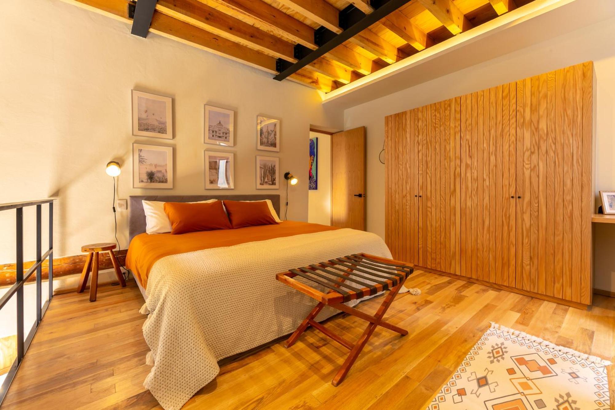 Charming Loft In An Historic Porfirian-era Building Mexico City